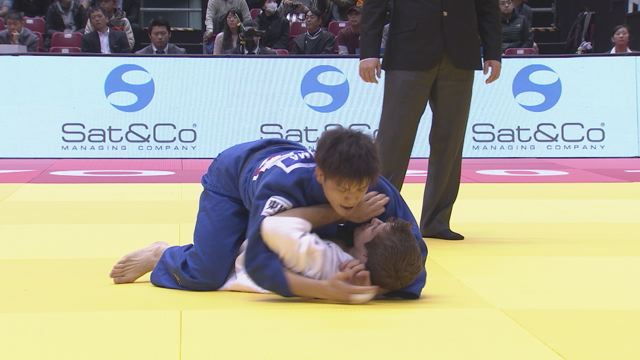 男子66kg級 2回戦 ルフェーヴルvs竪山 将