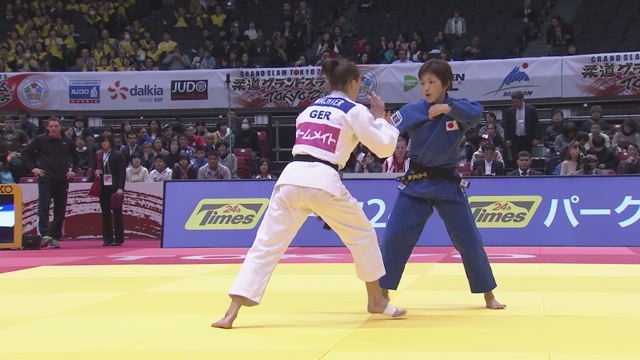 女子57kg級 1回戦 ワーチャーvs宇髙 菜絵
