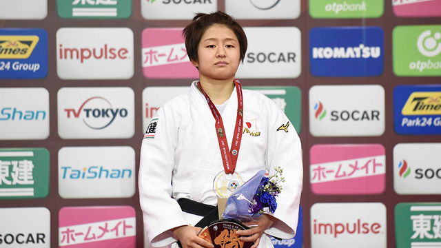芳田司 柔道GS女子57kg級で3連覇を達成！