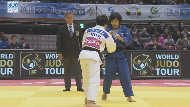 女子48kg級 2回戦 ジョン ボギョンvs森﨑 由理江