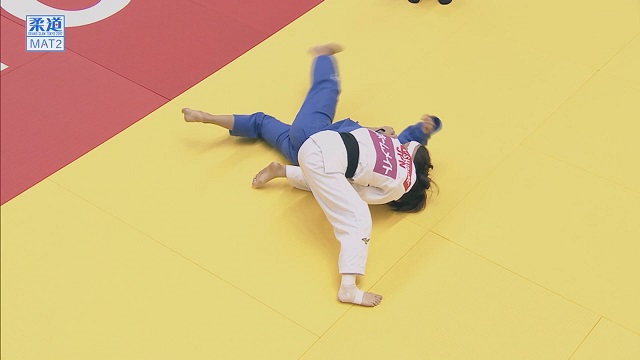 女子52kg級 3位決定戦 志々目 愛vsコーヘン