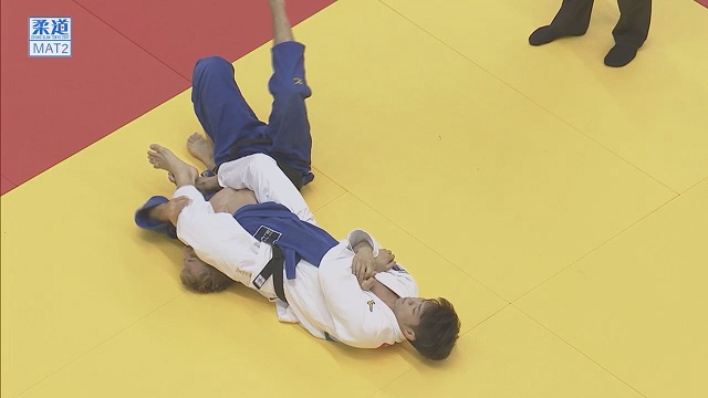 男子66kg級 3回戦 阿部 一二三vsシャイベル