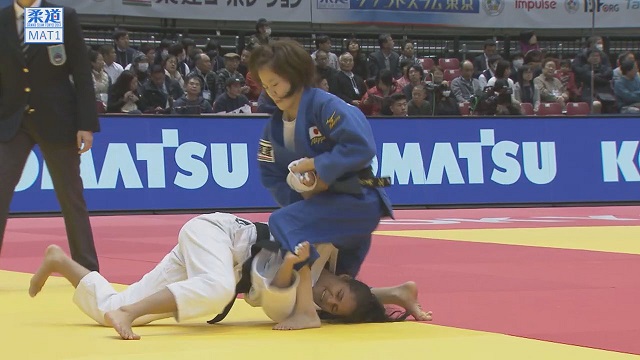 女子48kg級 準々決勝 ジュラvs遠藤 宏美