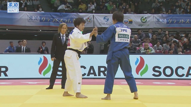 女子57kg級 準々決勝 宇髙 菜絵vs連 珍羚