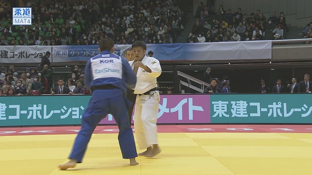 男子73kg級 準々決勝 立川 新vsアン ジョンスン