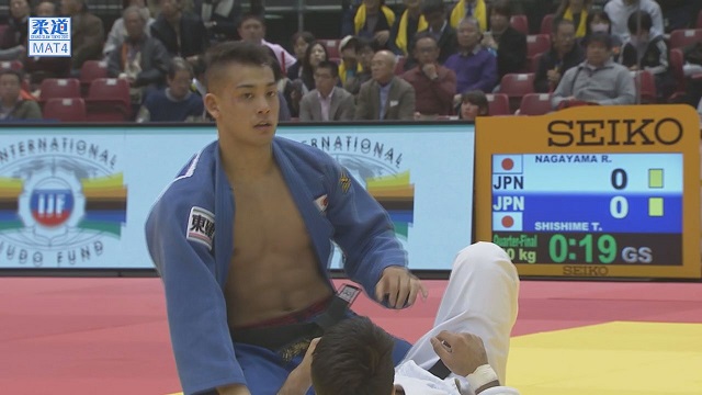 男子73kg級 準々決勝 ガンバータルvs野上 廉太郎