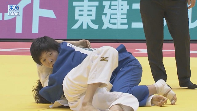 女子57kg級 準決勝 連 珍羚vs山本 杏