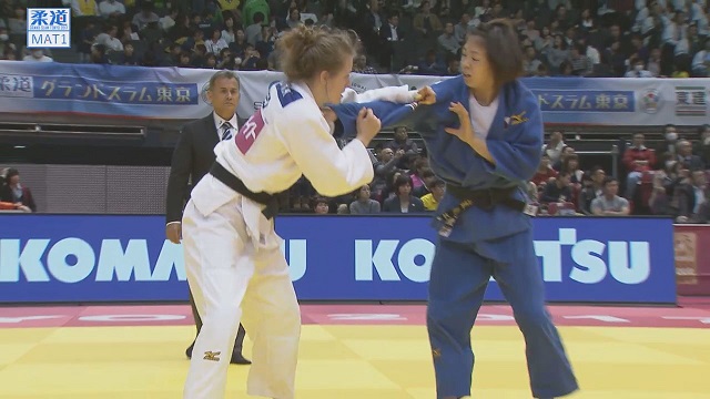 女子57kg級 敗者復活戦 バーグストラvs玉置 桃