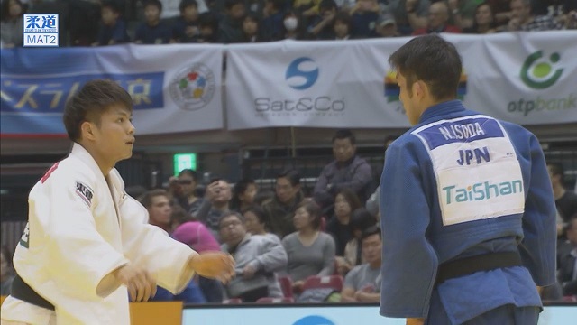 男子66kg級 準決勝 阿部 一二三vs磯田 範仁