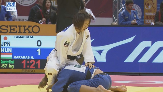 女子57kg級 準々決勝 玉置 桃vsカラカス