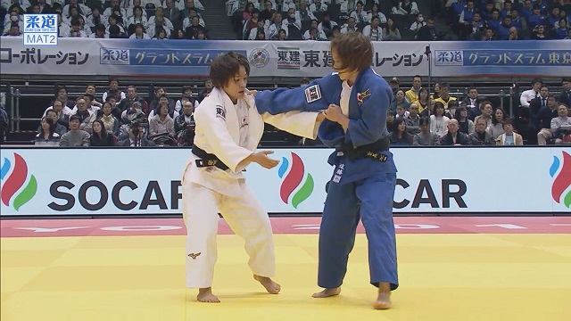 女子48kg級 3位決定戦 渡名喜 風南vs遠藤 宏美