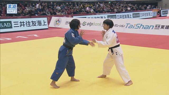 女子52kg級 決勝 阿部 詩vs立川 莉奈