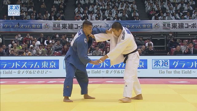 男子73kg級 3位決定戦 アン ジョンスンvs野上 廉太郎