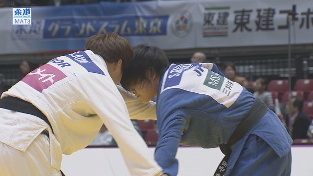 女子70kg級 2回戦 キム ソンヨンvs田中 志歩