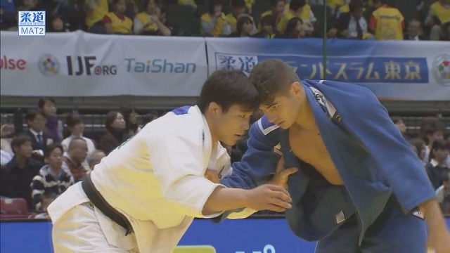 男子90kg級 準々決勝 向 翔一郎vsベットーニ