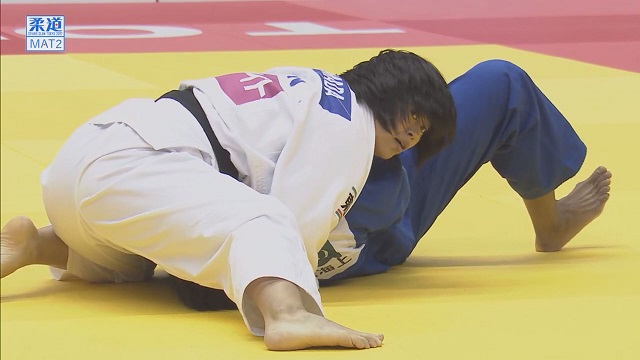 女子78kg級 準決勝 濱田 尚里vsチュメオ