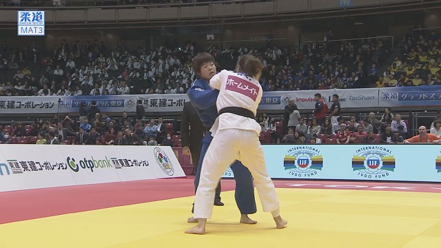 女子78kg級 準決勝 スティーンフィスvs梅木 真美