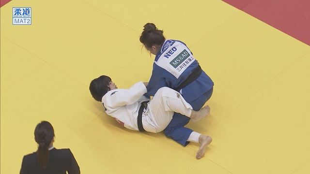 女子78kg級 決勝 濱田 尚里vsスティーンフィス