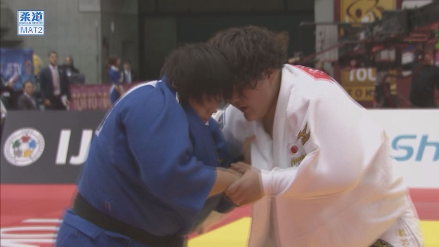 女子78kg超級 決勝 朝比奈 沙羅vs素根 輝