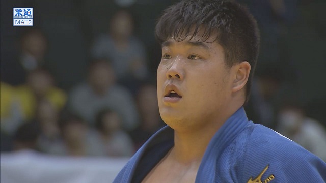 男子100kg超級 決勝 クルパーレクvs小川 雄勢