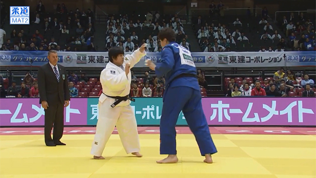 女子78kg超級 1回戦 素根 輝vs王 彦