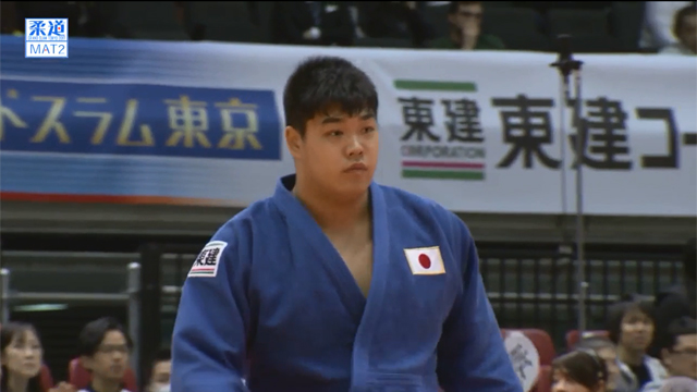 男子100kg超級 1回戦 バトトルガvs小川 雄勢