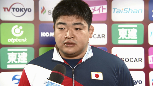 男子100kg超級 王子谷剛志インタビュー