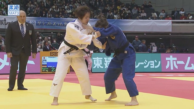 女子57kg級 2回戦 芳田司vsA・ストール