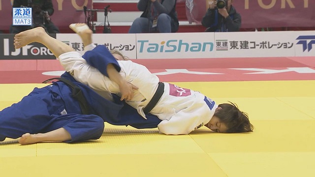 女子57kg級 準々決勝 芳田 司vsバーグストラ