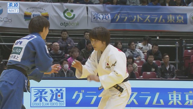 女子52kg級 敗者復活戦 志々目 愛vs角田 夏実