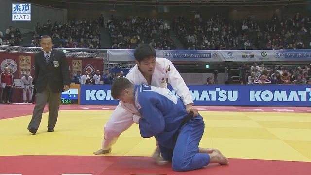 男子90kg級 1回戦 長澤 憲大vsトート