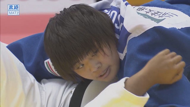 女子78kg超級 準々決勝 マリア スエレンvs素根 輝