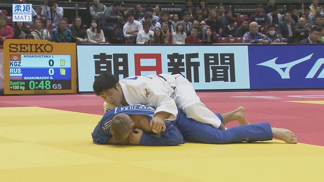 男子90kg級 2回戦 長澤 憲大vsジルカ