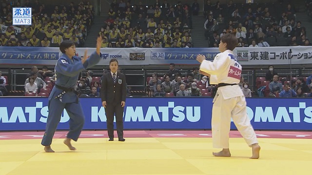 女子70kg級 準決勝 大野 陽子vs田中志保