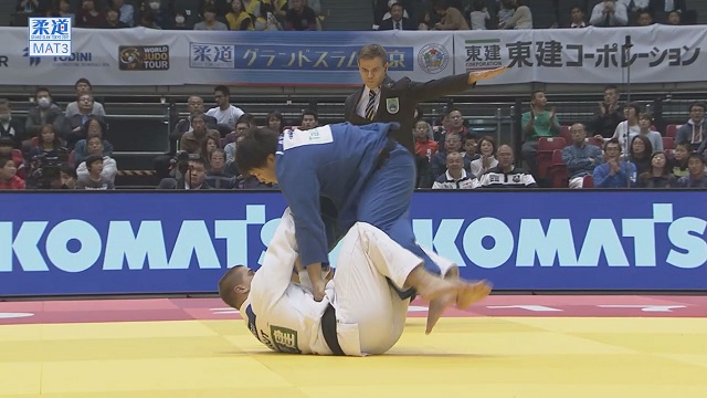 男子100kg超級 3位決定戦 ヘギーvs影浦 心