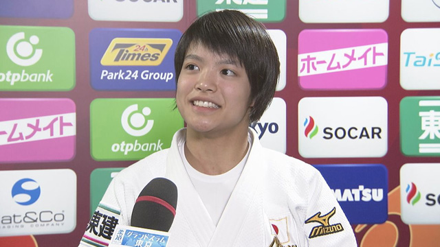 女子・52kg級 阿部詩 インタビュー