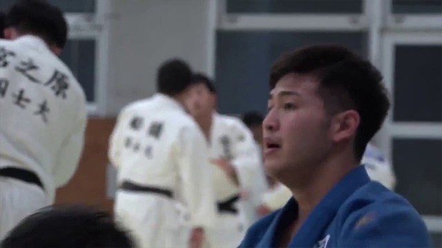 男子100kg級・飯田健太郎 乱取り／柔道グランドスラム2018