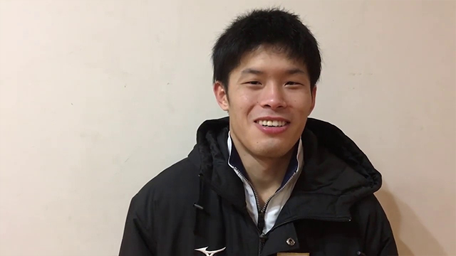 男子60kg級 志々目徹「プレッシャーは感じていない」