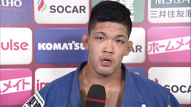 男子73kg 金メダル 大野将平インタビュー