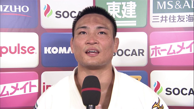 男子73kg 銀メダル 海老沼匡インタビュー