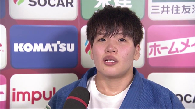 女子78kg級 金メダル 佐藤瑠香インタビュー