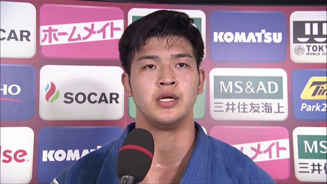 男子100kg銅メダル 飯田健太郎インタビュー