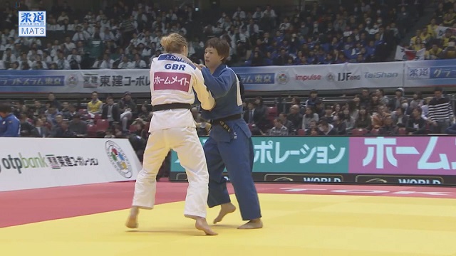 女子70kg級 2回戦 コンウェイvs大野 陽子