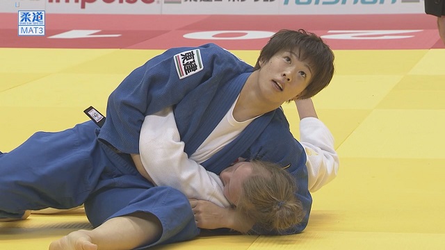 女子70kg級 準々決勝 ファンデイケvs大野 陽子