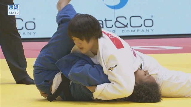 女子70kg級 準決勝 新井千鶴vsペレス