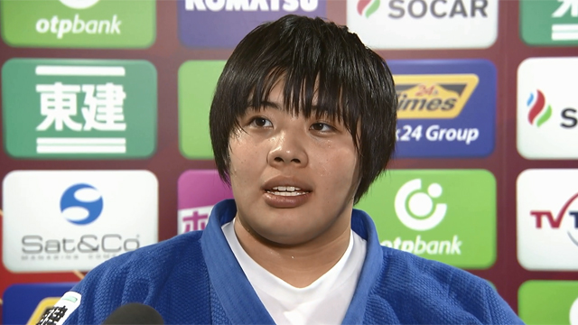 女子78kg超級 素根 輝 インタビュー