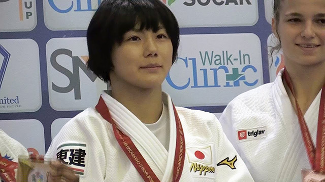 世界ジュニア選手権 女子57kg級 舟久保遥香 金メダル