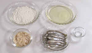 わかさぎのフライナッツ衣