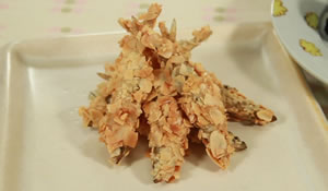 わかさぎのフライナッツ衣