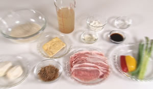 豚ロースのかむかむ巻き